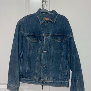 Calvin Klein 80s Blue Lightweight Denim Jacket Classic Design